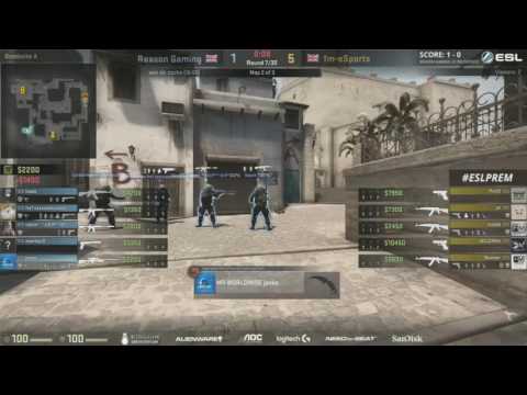 [UKCSGO] 12.09.2016 - FM eSports vs Reason @ ESL UK Premiership Summer Promotions UB Final Map 2
