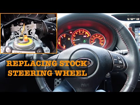 NRG Quick Release Steering Wheel How To Install & Air Bag Light Fix