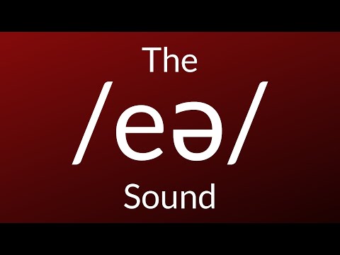 The /eə/ Sound (bear, hair, wear)