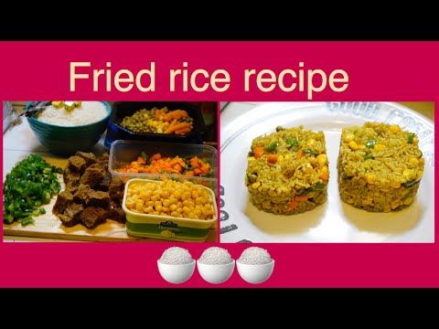 Fried Rice Recipe (Cameroonian spices)