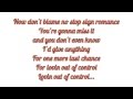 Casey Donahew Band - Lovin Out of Control (Lyrics)