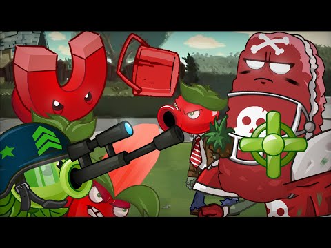 Pvz2 Fusion (plants vs zombies animation)[Dc2/Pvz] -Ep4