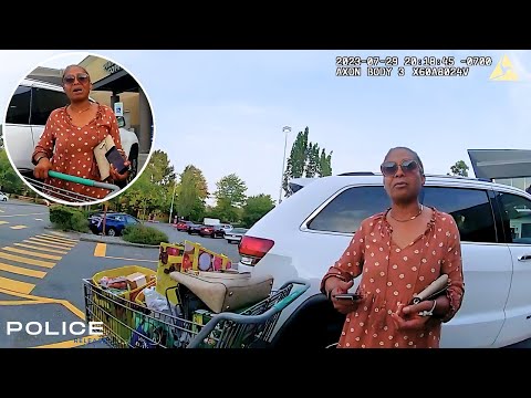 Police Surprise Woman After She Steals $1,000 Worth of Groceries