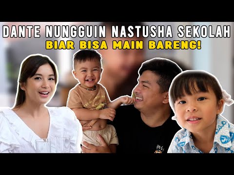 DANTE IS WAITING FOR NASTUSHA TO SCHOOL SO THEY CAN PLAY TOGETHER!!