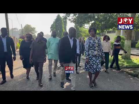 Education Minister Haruna Iddrisu visits Aburi Girls SHS to assess WASSCE, address challenges