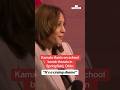 Kamala Harris calls bomb threats in Springfield, Ohio, a crying shame #shorts
