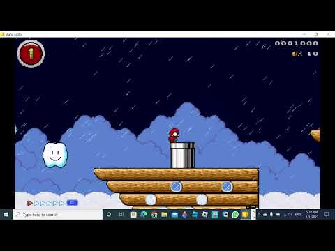 Mario editor level showcase: Bowser's daredevil airship attack