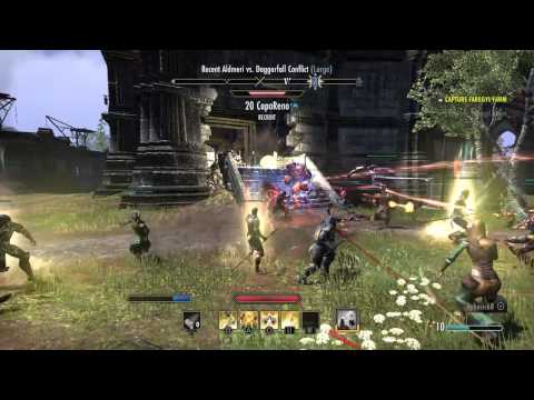 The Elder Scrolls Online PS4: Breaching the wall PVP