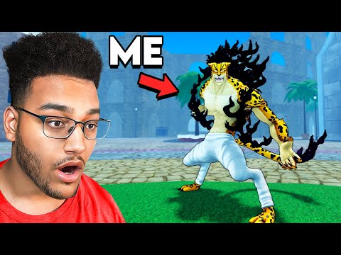 I Awakened 0.01% Leopard V2 in One Piece Roblox..