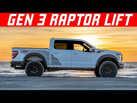 Lifting a Gen 3 2023 Ford F-150 Raptor R with Eibach Coils | Inside Line
