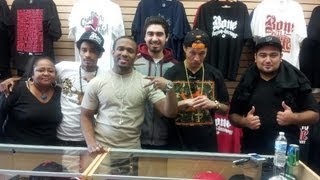 Meeting Layzie Bone and Bizzy Bone