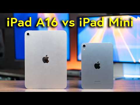 Apple iPad A16 vs Mini 7th Gen: iPad OS 26 & Features Comparison