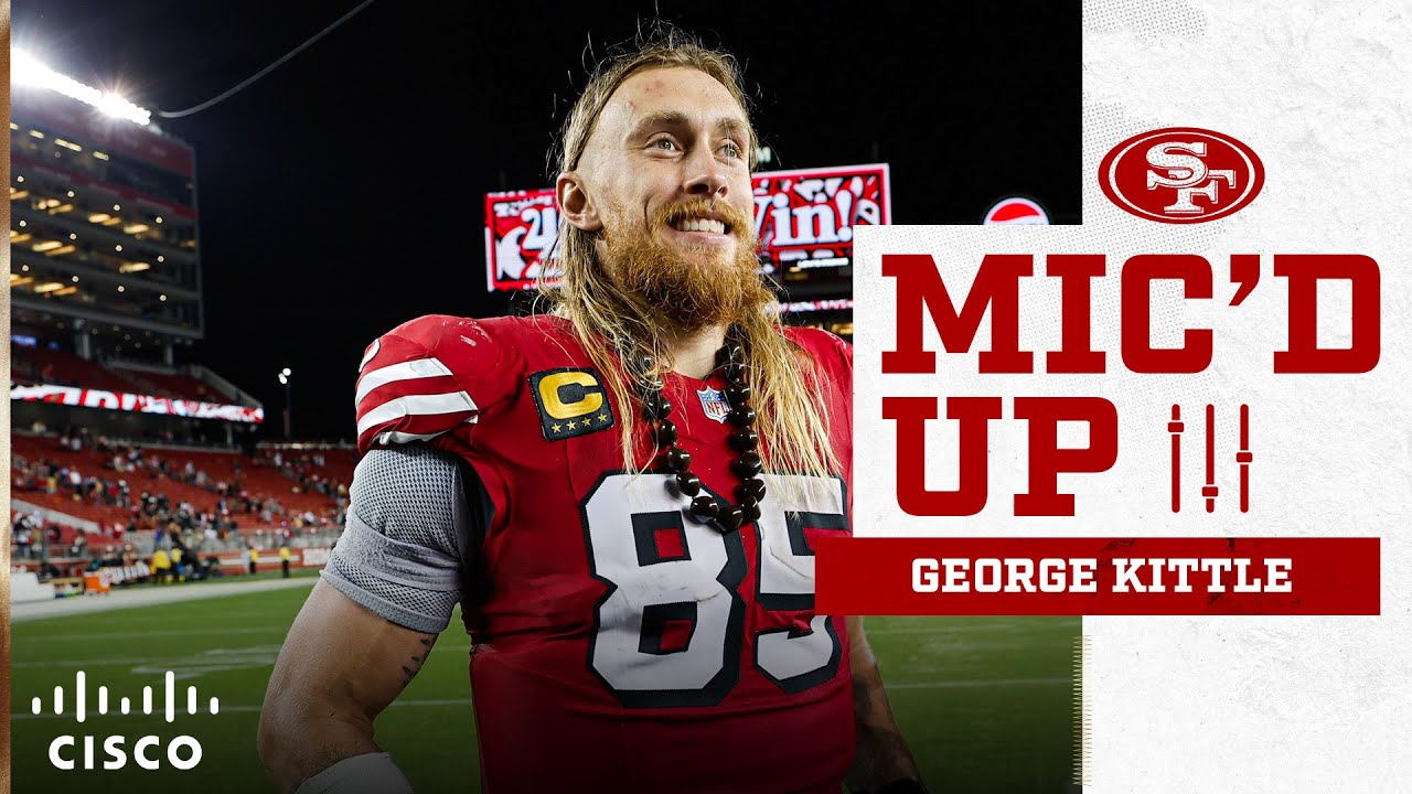Mic'd Up: George Kittle Dominates on National Tight Ends Day vs. Cowboys | 49ers