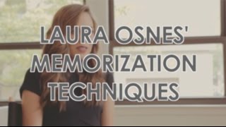 Laura Osnes Talks Memorization Technique
