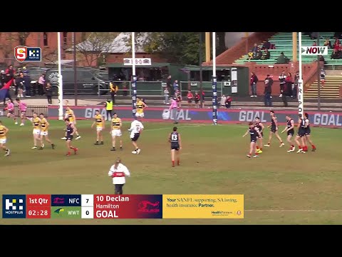 Norwood's Declan Hamilton with an instinctive soccer - Rd 14 Hostplus SANFL Snapshot