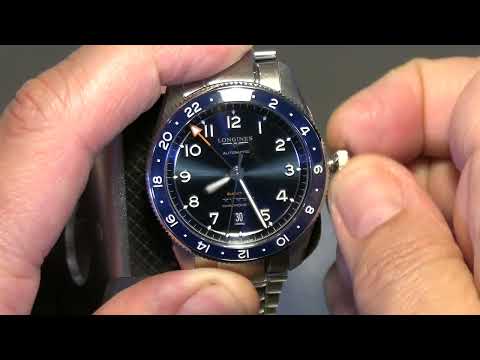 Quick Closeup - the Longines Spirit Zulu Time GMT watch