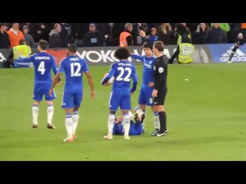 Dirty Spurs players vs Chelsea Brawl 2-2 [May-2-2016] PART 2
