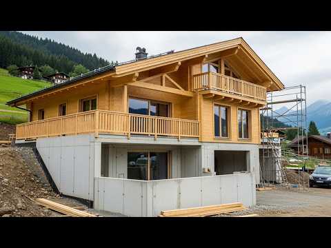 This man is building an incredible house in 500 days for just $5000! @DmitryLukinDIY‬