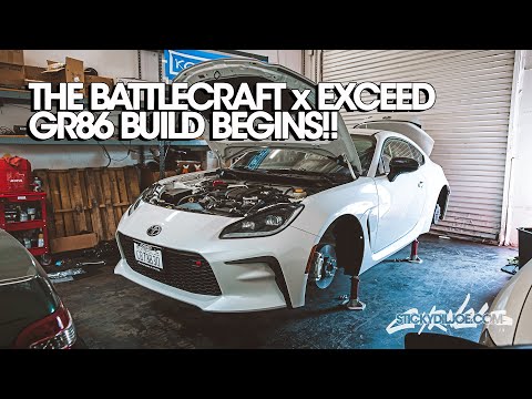 A NEW Daily And The Battlecraft x Exceed GR86 Build Begins!!...
