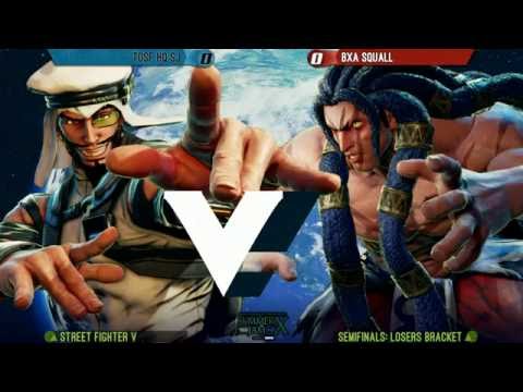 Street Fighter 5 Tournament: Summer Jam X Semis - TOSF HQ SJ (Rashid) v BXA Squall (Necalli)