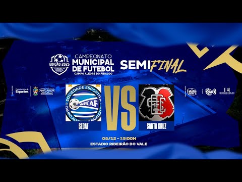 SECAF X SANTA CRUZ | SEMIFINAL | CAMPEONATO MUNICIPAL CAMPO ALEGRE DO FIDALGO