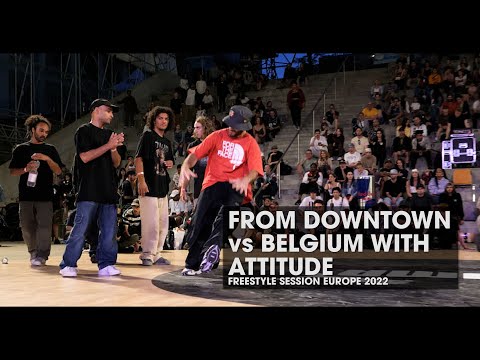 From Downtown vs Belgium With Attitude [top 4] // stance // FREESTYLE SESSION 2022