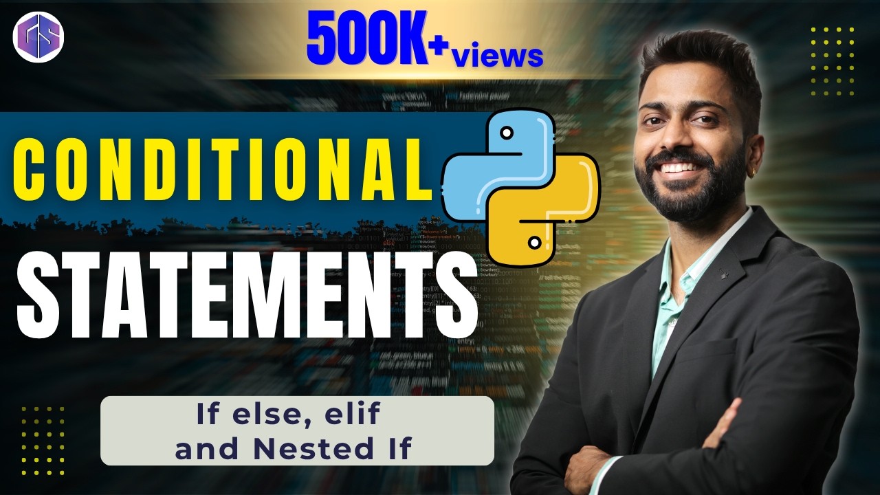 Lec-24: If else, elif in Python 🐍 | Nested If | Python for Beginners