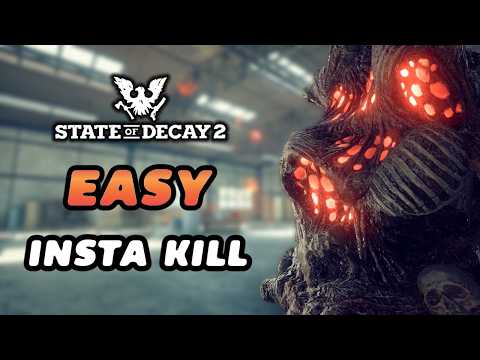 A Super Easy Trick to INSTA-KILL Plague Hearts in Lethal Zone | State of Decay 2