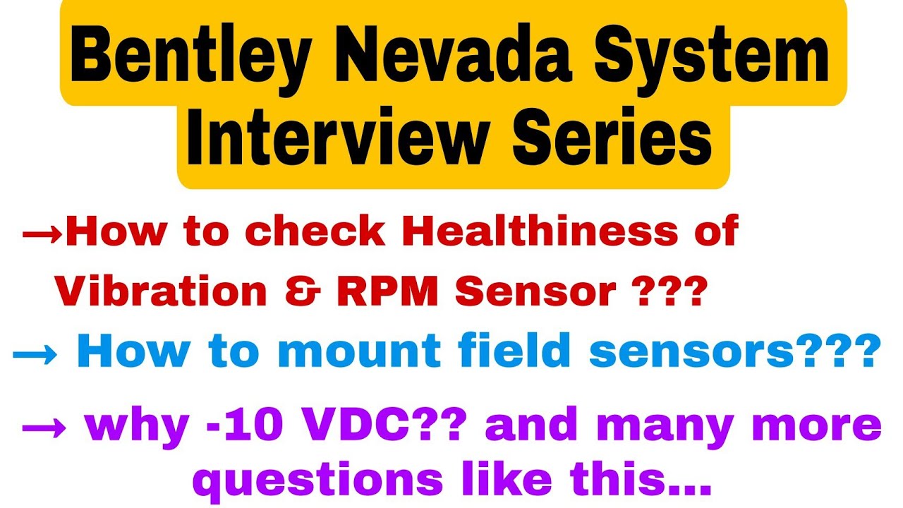 Bentley Nevada vibration Monitoring System, part-2 #sugartechnicals #bentley #nevada