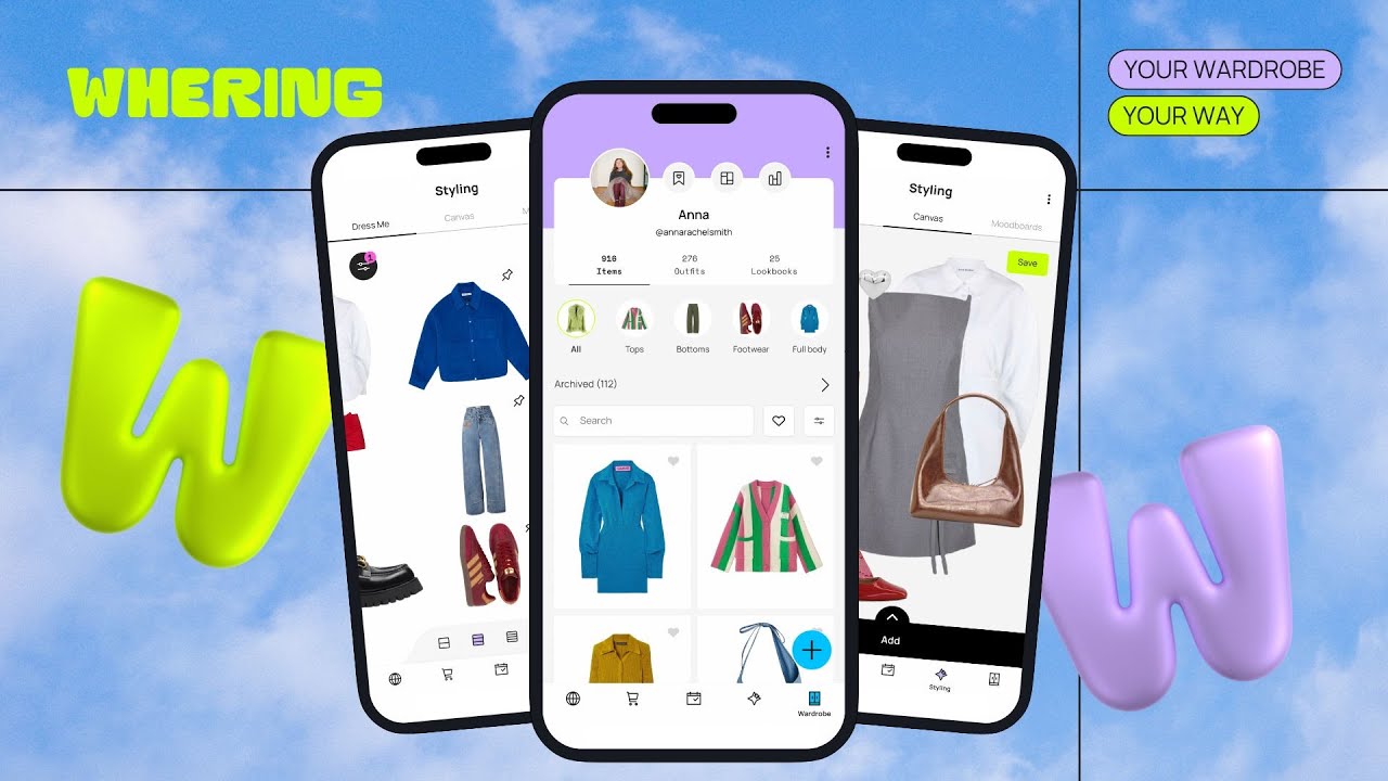 Whering | Digital Wardrobe and Styling App Tour