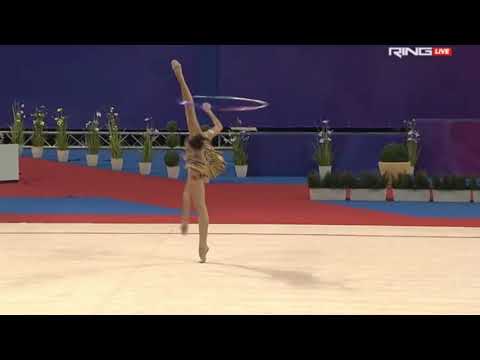 Alina HARNASKO (BLR) Hoop EF - World Cup Sofia 2021