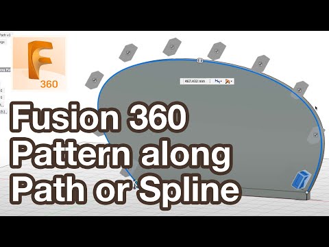 Pattern Along Path Fusion 360
