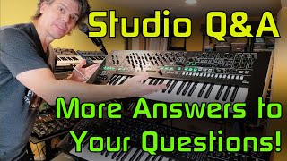 Dusty Synths, USB Cables, Flashing LEDs, Patch Bay Configuration: Your Questions, My Answers!