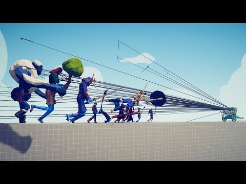 HARPOON HWACHA vs EVERY FACTION - Totally Accurate Battle Simulator TABS