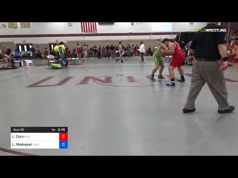 USAWNJ - Freestyle-Greco States/Juniors Men - FS 220 Quarter-Finals - Liam Cory (Blai) Vs. Luke Ni