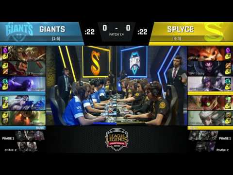 SPY vs GIA (LCS EU 2017 W6) game1