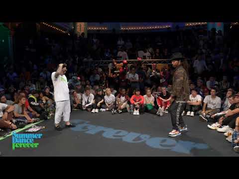 JR Taco vs Stiggity Stackz TOP 12 Popping Forever - Summer Dance Forever 2019