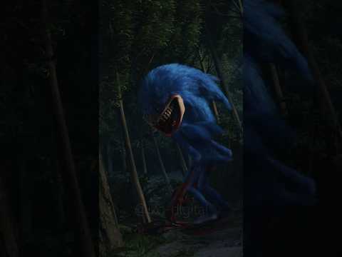 Shin Sonic is Hungry #shorts #horror #creepy #cursed