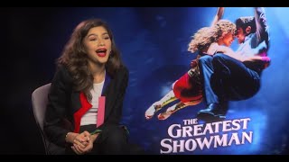 Zendaya on The Greatest Showman and kissing Zac Efron