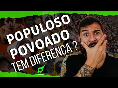 POPULAÇÃO ABSOLUTA (POPULOSO) E POPULAÇÃO RELATIVA (POVOADO) - GEOBRASIL {PROF. RODRIGO RODRIGUES}