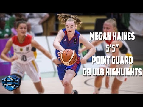 Megan Haines Official Great Britain U18 Game Highlights