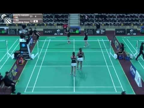 R32 - WD - S.Annys / F.Vandenhoucke vs M.Batomene / L.Palermo - French International 2015