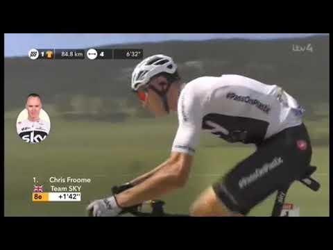 Tour de France 2018 on the Plateau des Glières, Stage 10. Gravel road & resistance remembrance.