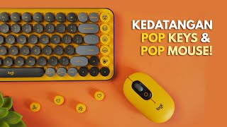 Review Logitech Pop Keys & Pop Mouse - Berani Beda  Untuk Yang Berjiwa Muda!