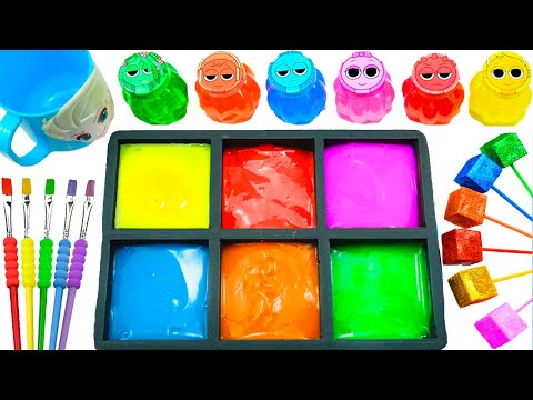 Satisfying Video How To Make Rainbow Magic Princess Balls & Colored Slimes Sprunki from Candies ASMR