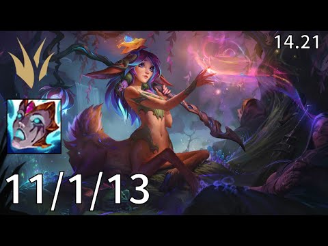 Lillia Jungle vs Rammus - EUW Master | Patch 14.21