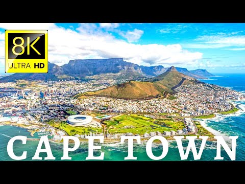 Cape Town City, South Africa 🇿🇦 in 8K - HDR -   Drone Video With Music