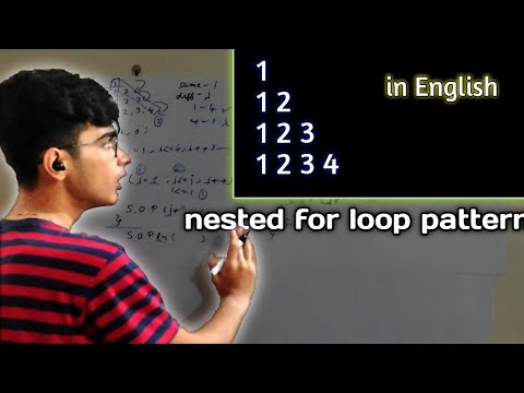 Number Pattern Nested Loop