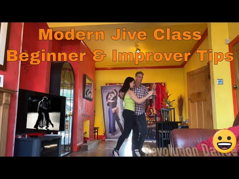 NEW Modern Jive Class Workshop Tips for beginner & improver Revolution Dance Keith during Closure