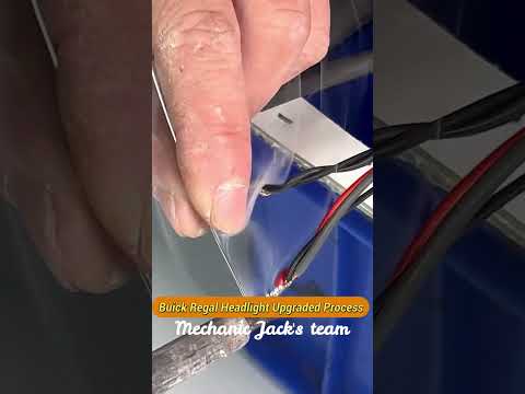 Buick Regal Headlight Upgraded Process